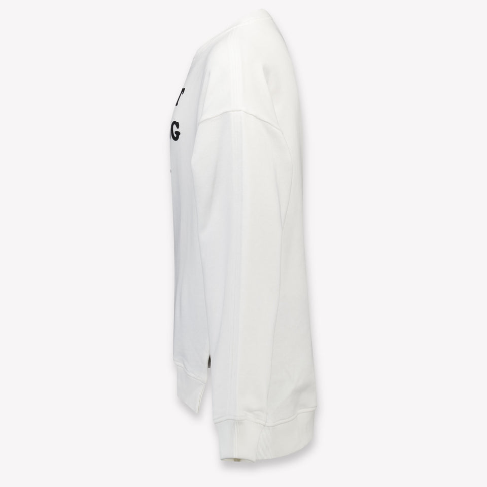 Stella McCartney Enfants Filles Pull en Blanc