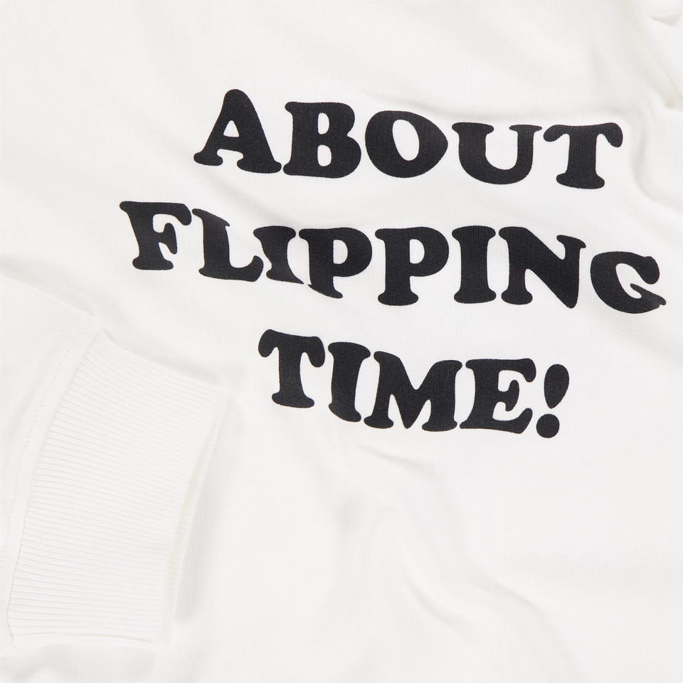 Stella McCartney Enfants Filles Pull en Blanc