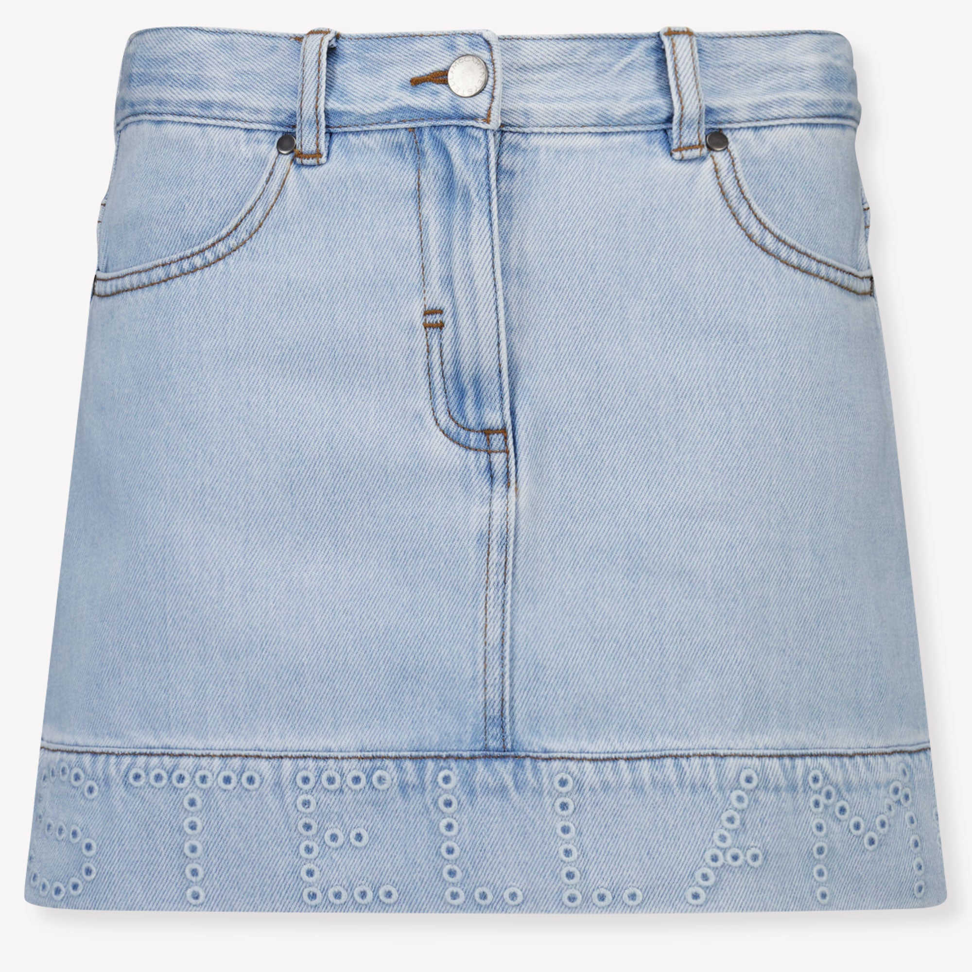 Stella McCartney Kids Girls Skirt In Jeans