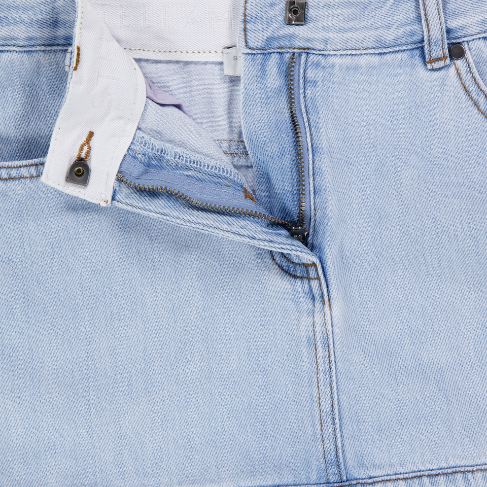 Stella McCartney Kinder Meisjes Rokje In Jeans