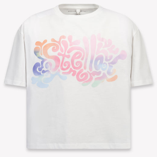 Stella McCartney Kinder Mädchen T-Shirt In Weiß