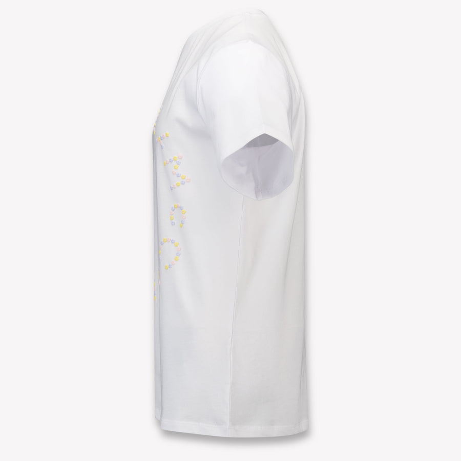 Stella McCartney Kinder Meisjes T-Shirt In Wit