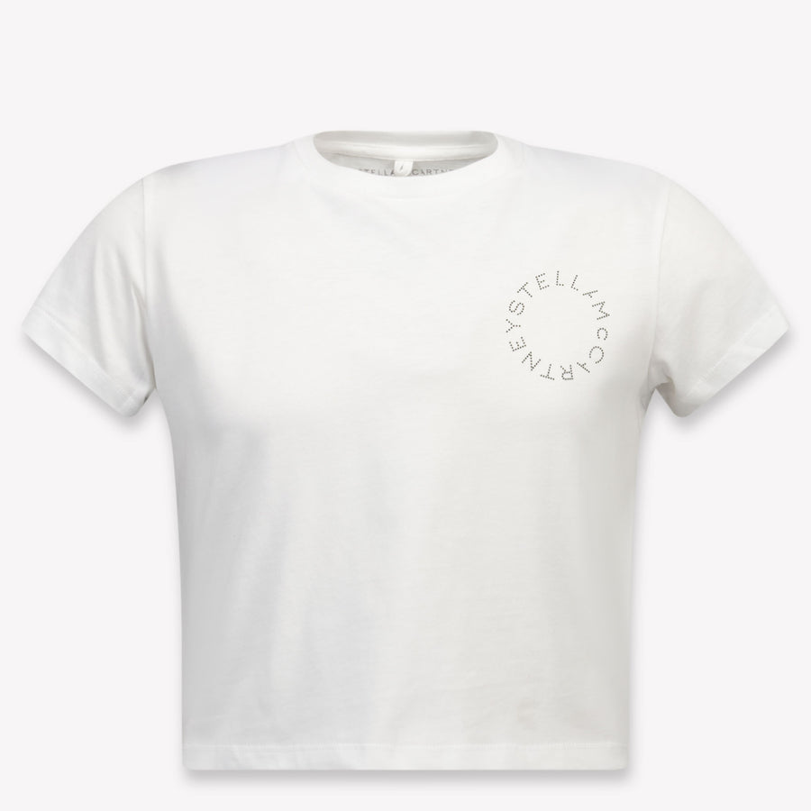 Stella McCartney Mädchen T-Shirt in Weiß