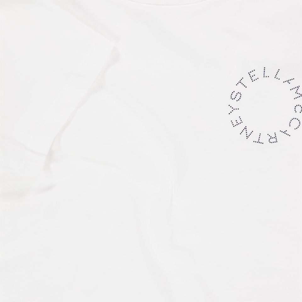 Stella McCartney Kinder Mädchen T-Shirt In Weiß