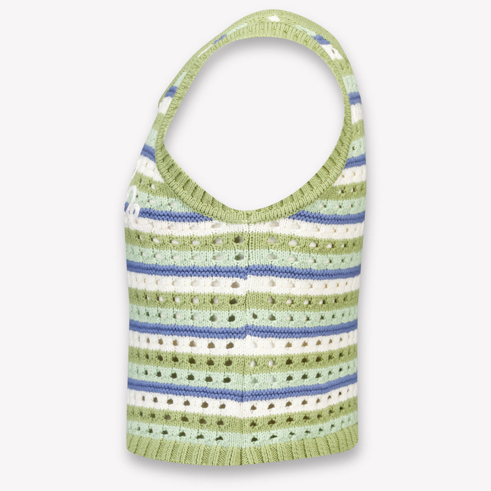 Stella McCartney Kinder Mädchen T-Shirt In Grün