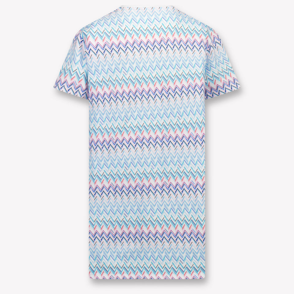 Missoni Bambini Ragazze Vestirsi Bianco