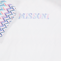 Missoni Kinder Mädchen Zieh dich an Weiß