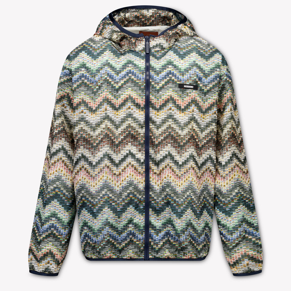 Missoni niños Chicos Chaqueta de verano en Verde Oliva