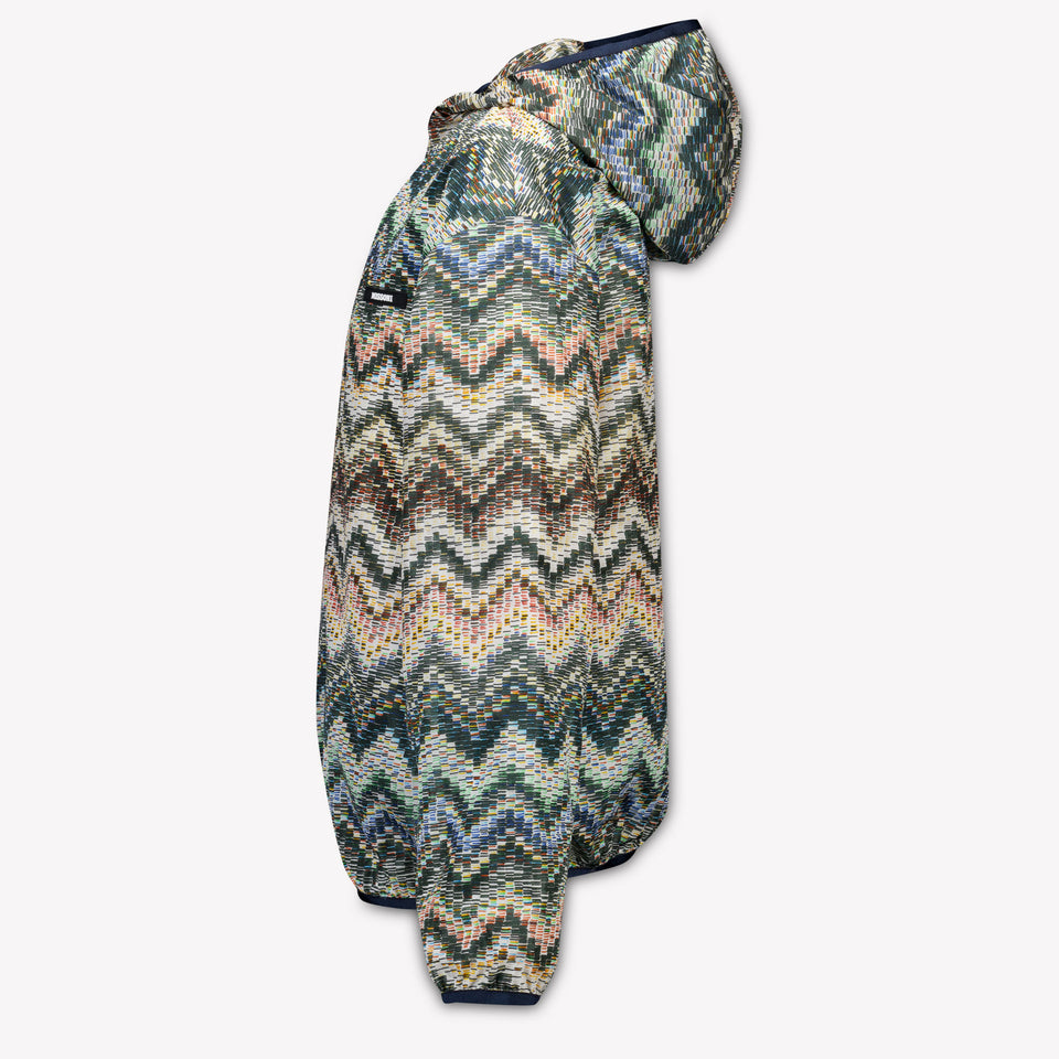 Missoni niños Chicos Chaqueta de verano en Verde Oliva