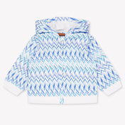 Missoni bebe Chicos Cárdigan en Blanco