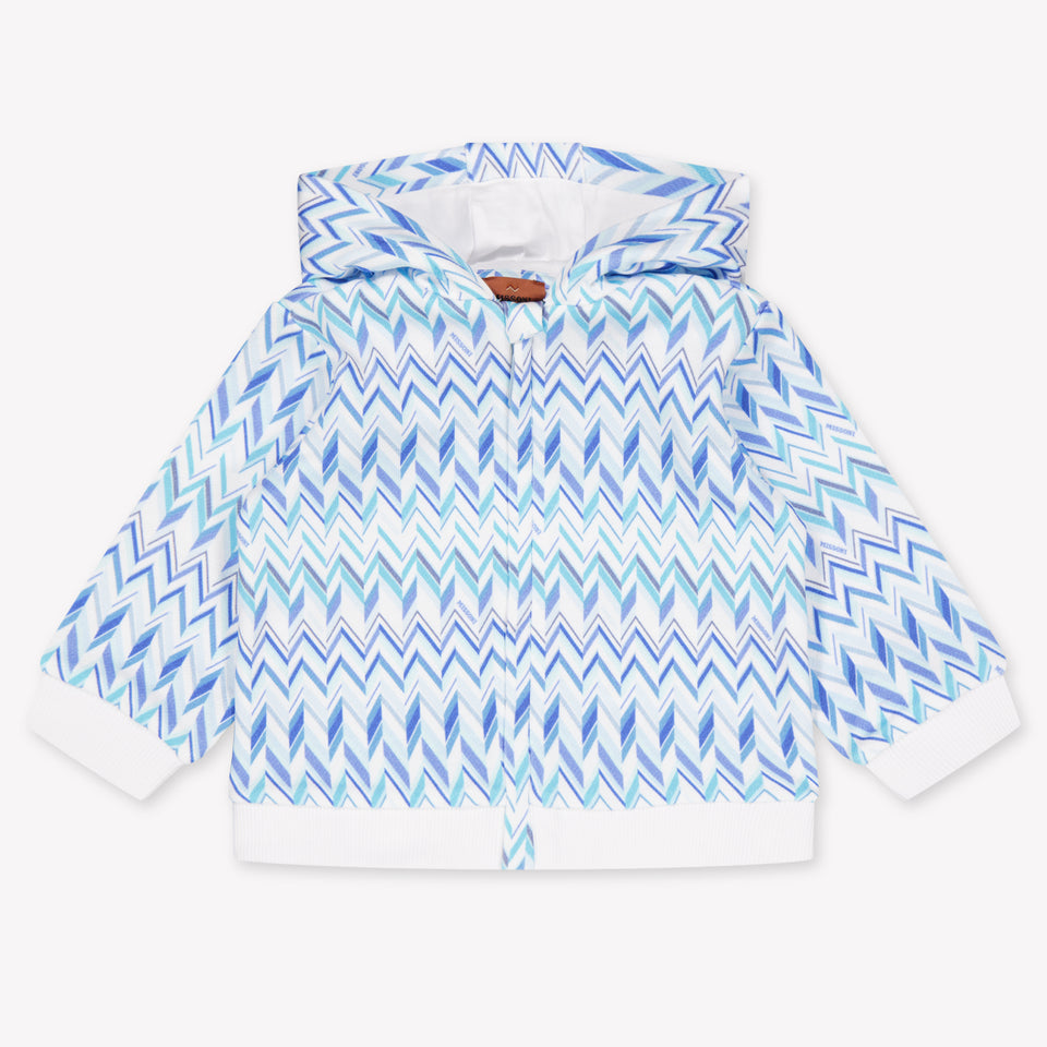 Missoni bebe Chicos Cárdigan en Blanco