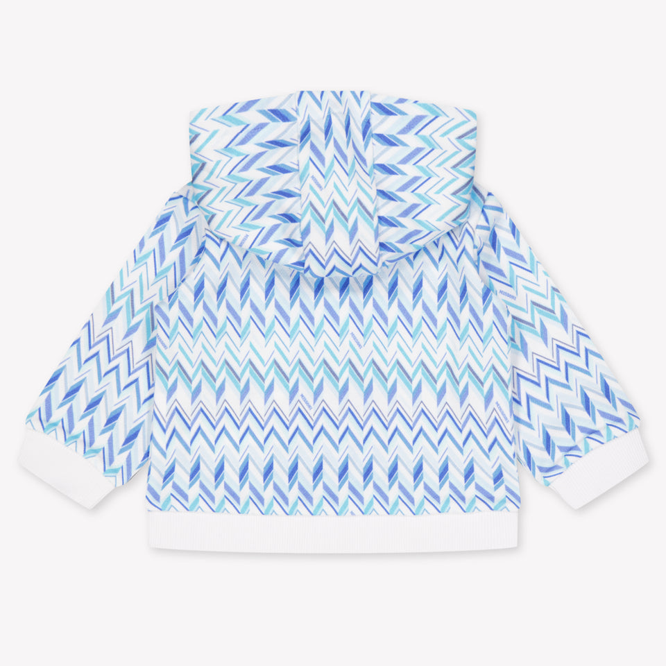 Missoni bebe Chicos Cárdigan en Blanco