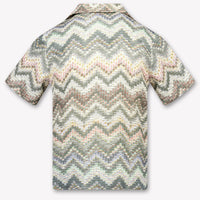 Missoni Kinder Jungen Bluse rein Grün
