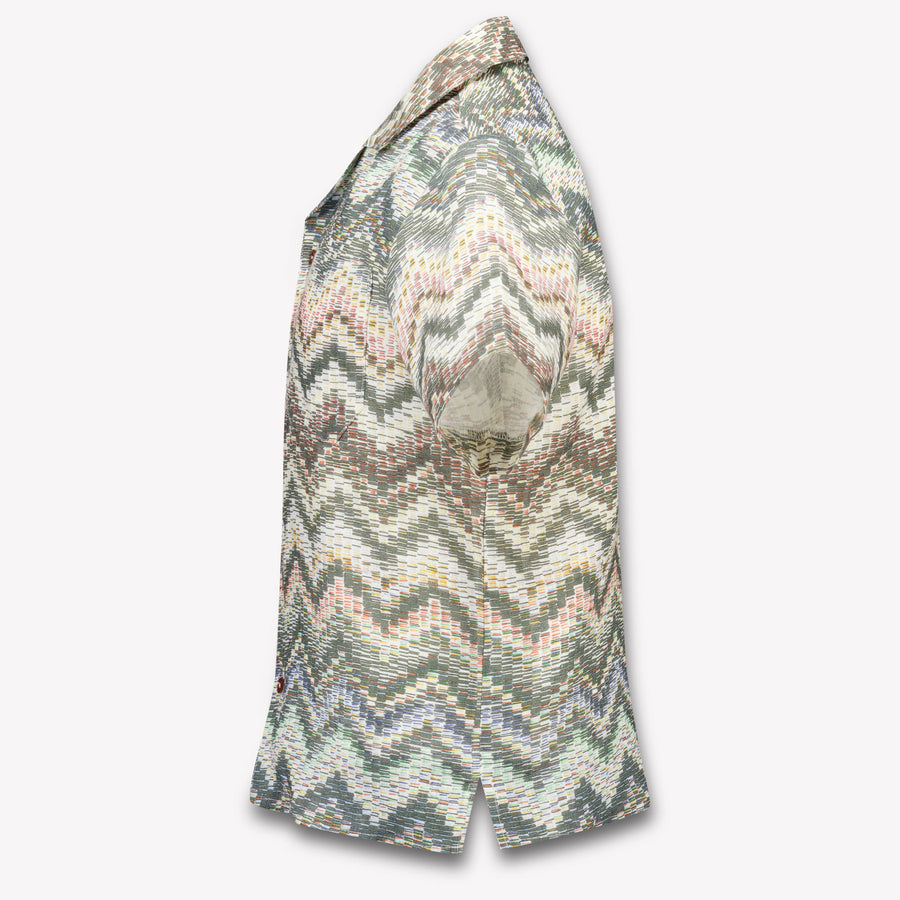 Missoni Kinder Jungen Bluse rein Grün