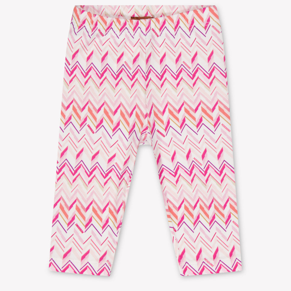 Missoni Bébé Filles Leggings dans Rose