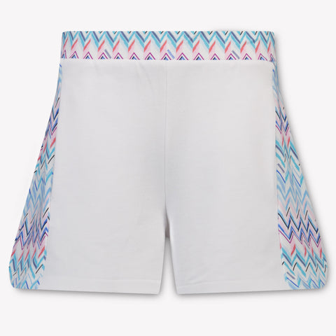 Missoni Enfants Filles Short dans Blanc