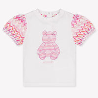 Missoni Baby Mädchen T-Shirt In Weiß