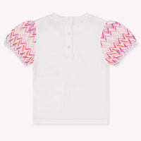 Missoni Baby Mädchen T-Shirt In Weiß