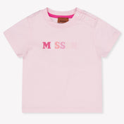 Missoni Baby Mädchen T-Shirt In Hellrosa