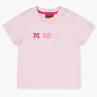 Missoni Baby Mädchen T-Shirt In Hellrosa