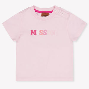 Missoni Baby Mädchen T-Shirt In Hellrosa
