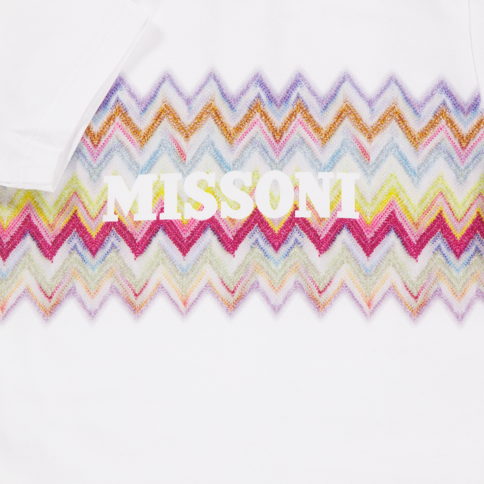 Missoni Baby Girls T-Shirt In White