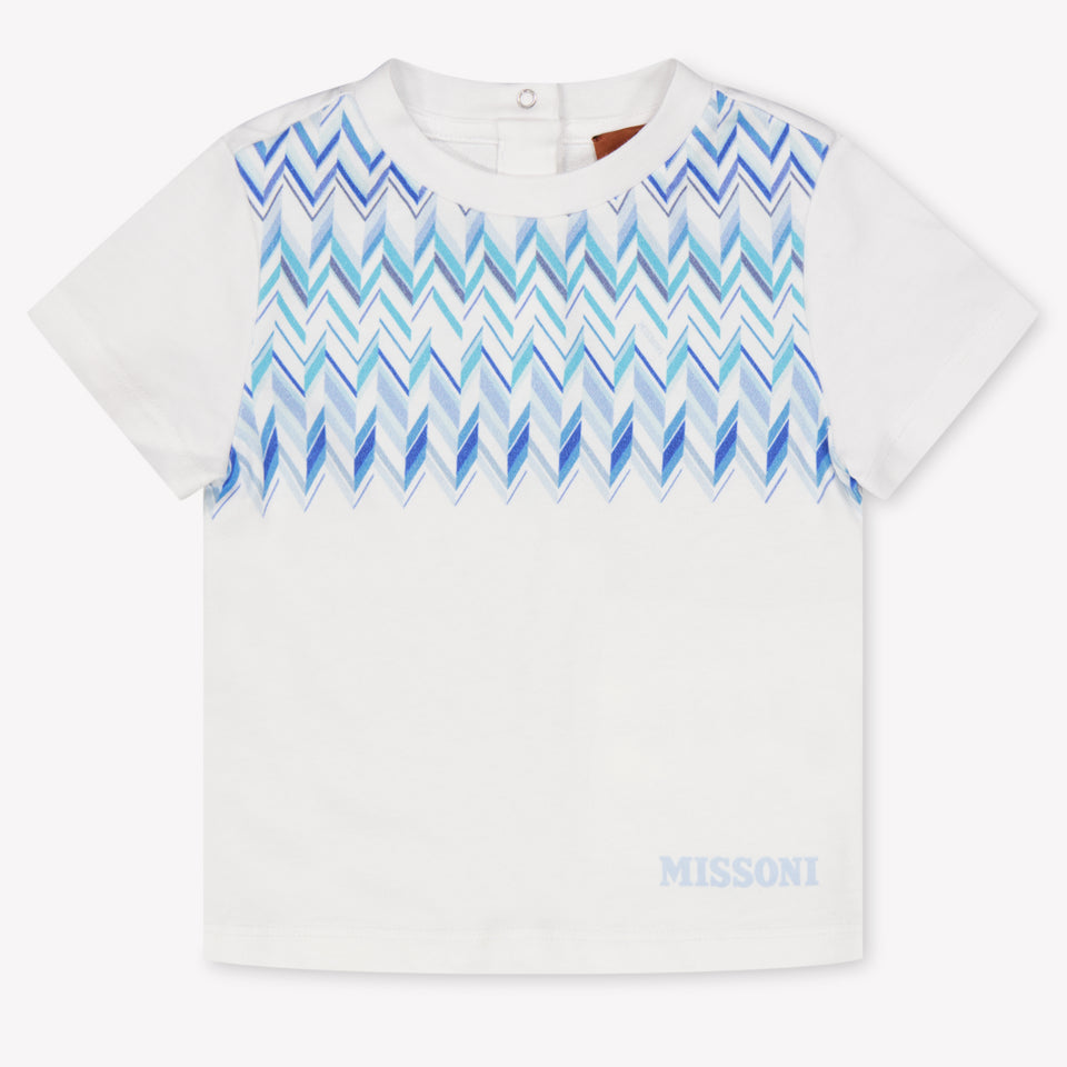 Missoni Bébé Garçons T-shirt dans Blanc