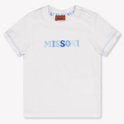 Missoni Bébé Garçons T-shirt dans Blanc
