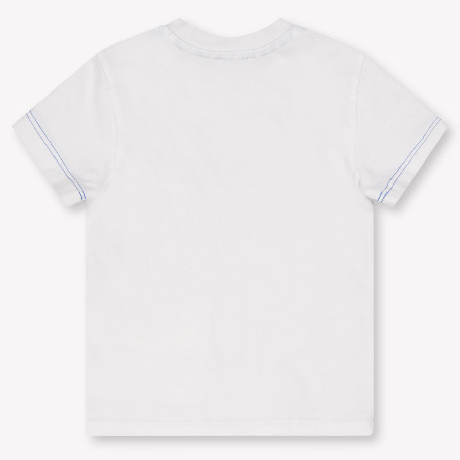 Missoni bebe Chicos Camiseta adentro Blanco