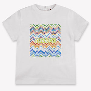 Missoni Baby Jungen T-Shirt In Weiß