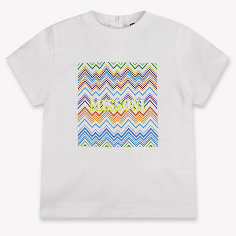 Missoni Bambino Ragazzi Maglietta dentro Bianco