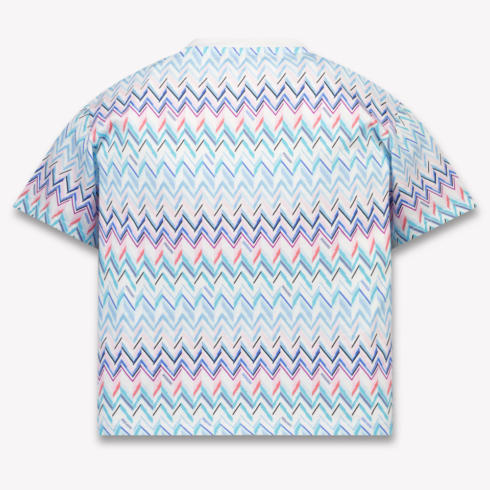 Missoni Kids Girls T-Shirt In White