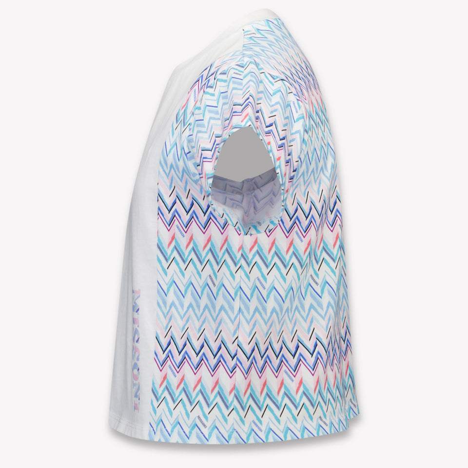 Missoni Kids Girls T-Shirt In White