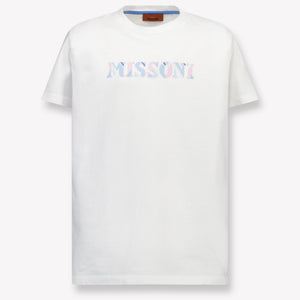 Missoni niños Chicas Camiseta adentro Blanco