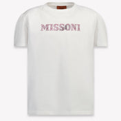 Missoni Kinder Mädchen T-Shirt In Weiß