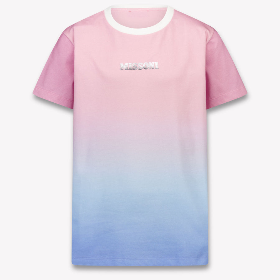 Missoni Enfants Filles T-shirt dans Rose