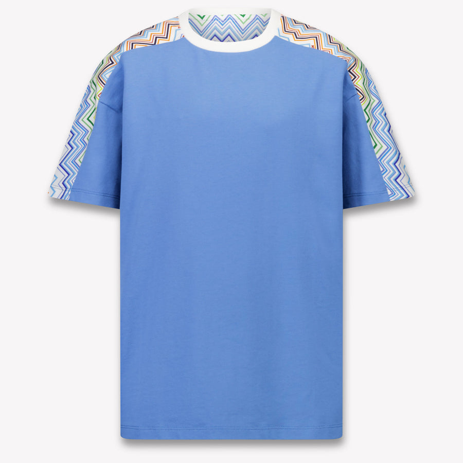 Missoni Kinder Jungen T-Shirt In Blau