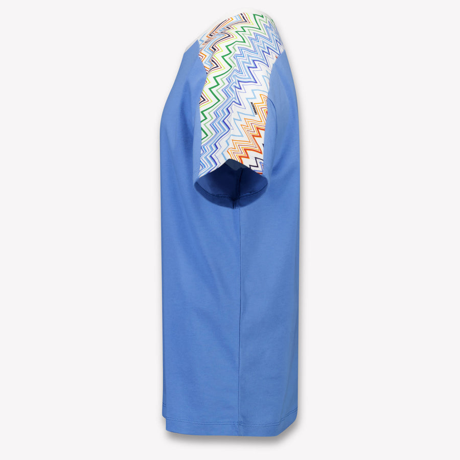 Missoni Kinder Jungen T-Shirt In Blau