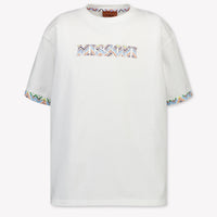 Missoni Kids Boys T-Shirt In White