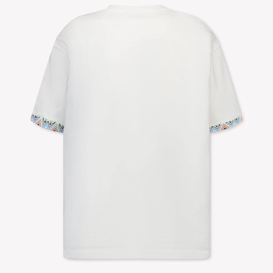 Missoni Kids Boys T-Shirt In White