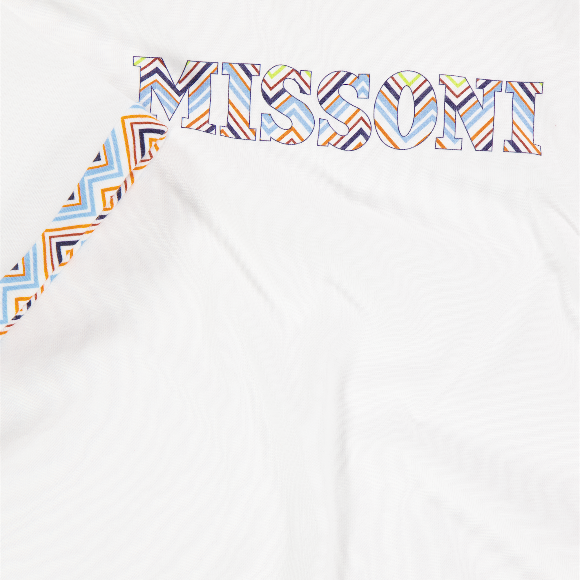 Missoni niños Chicos Camiseta adentro Blanco