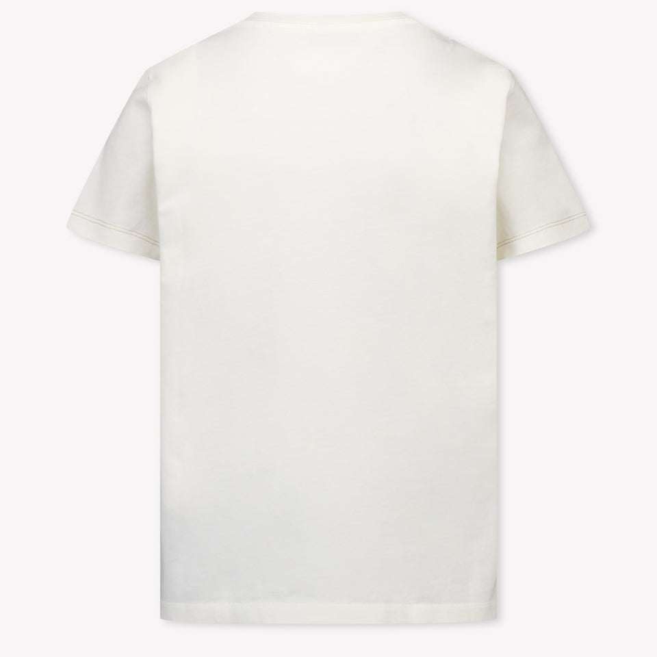 Missoni niños Chicos Camiseta adentro Blanco Roto