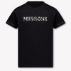 Missoni Bambini Ragazzi Maglietta dentro Nero