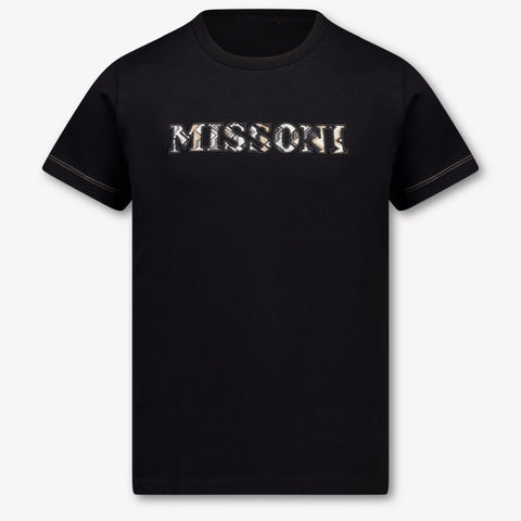 Missoni Enfants Garçons T-shirt dans Noir