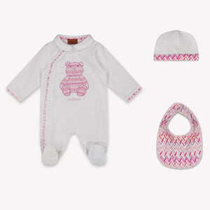 Missoni Baby Meisjes Boxpakje In Wit