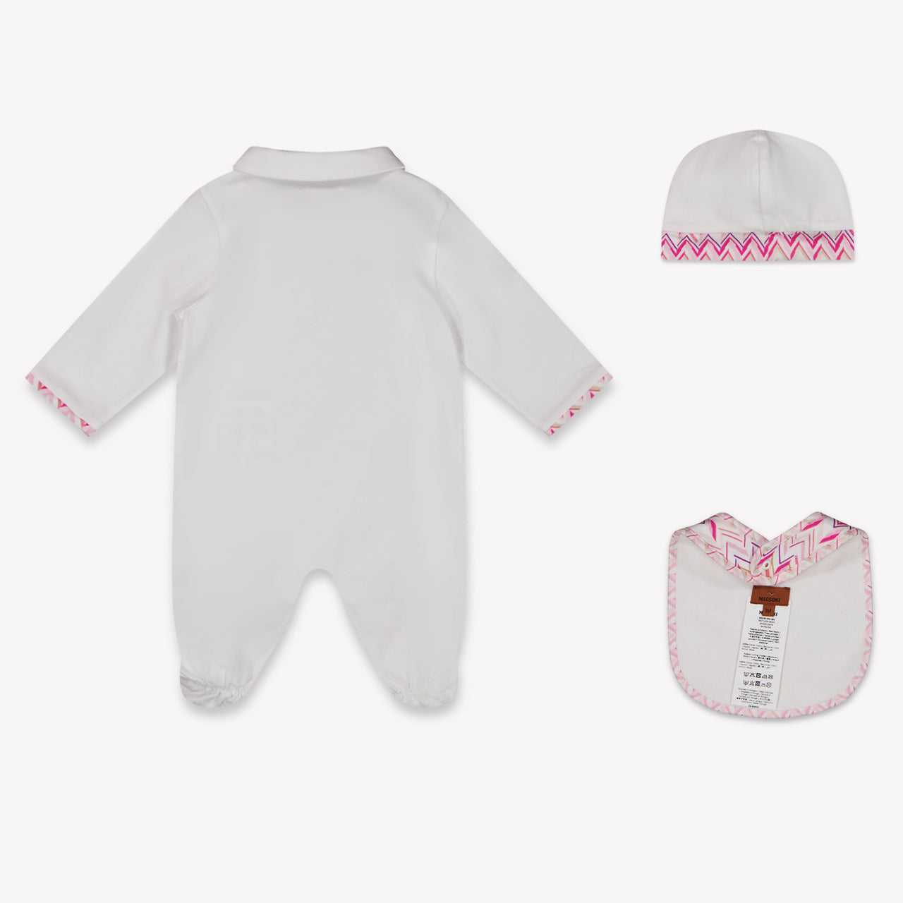 Missoni Baby Meisjes Boxpakje In Wit