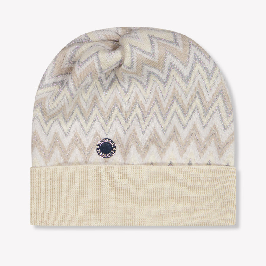 Missoni Bambini Ragazze Cappello dentro Beige