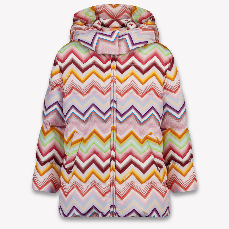 Missoni Kinder Mädchen Wintermantel In Hellrosa