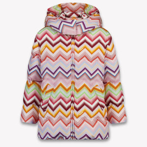 Missoni Kinder Mädchen Wintermantel In Hellrosa