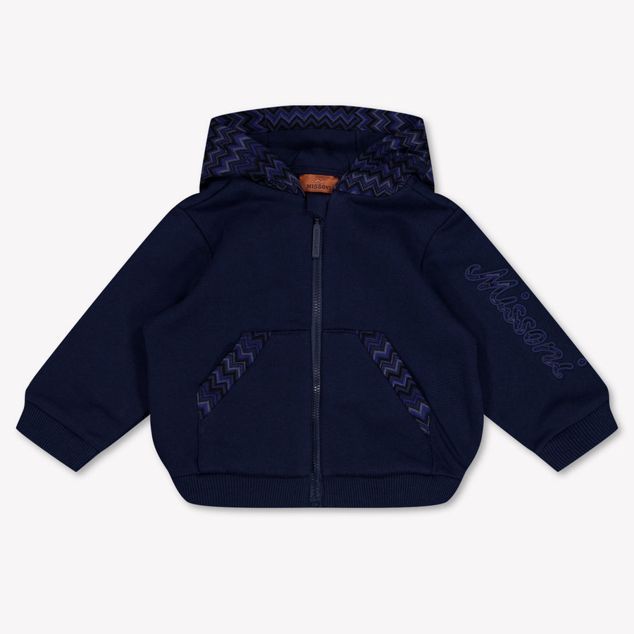 Missoni bebe Chicos Cárdigan en Navy